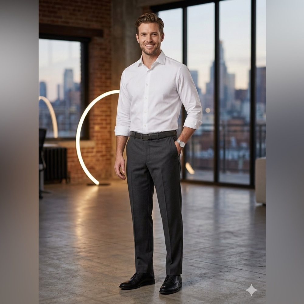 Hugo Boss Olive Men's Dress Pants
A1